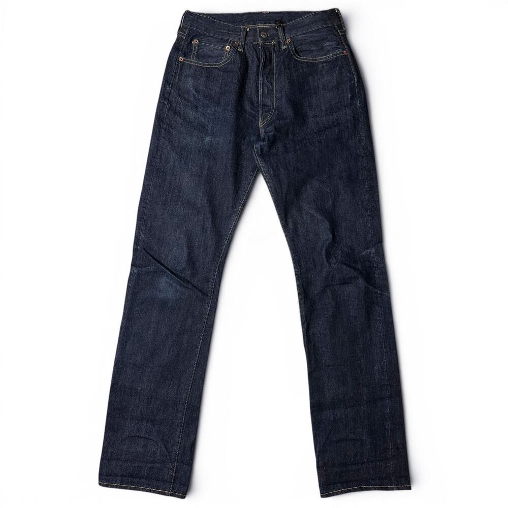 Buck Mason Japanese Loomstate Selvedge Full Saddle Jean Mens Size 28x34 D018 USA